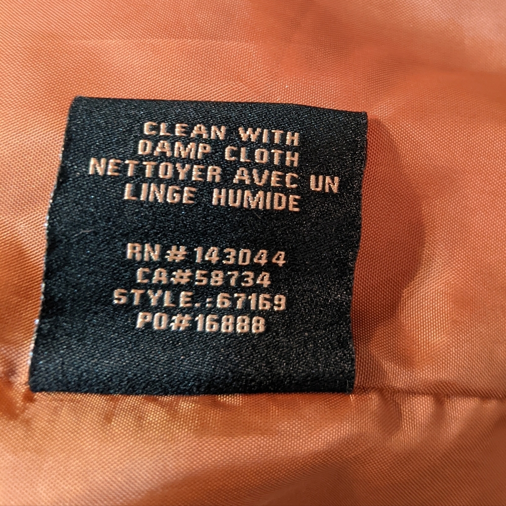 bagatelle Chestnut Brown Faux Leather Blazer Jacket - Picture 7 of 8